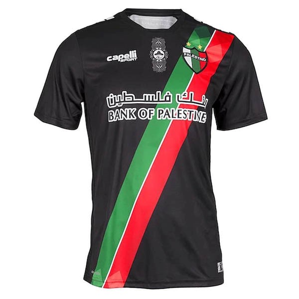 Authentic Camiseta CD Palestino 1ª 2021-2022 Negro